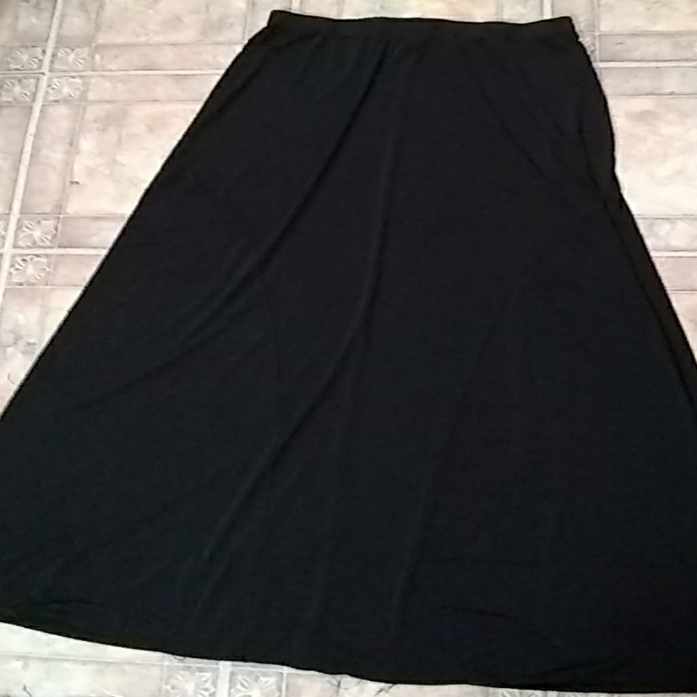 Ladies East 5th - Long - Black - A line Skirt